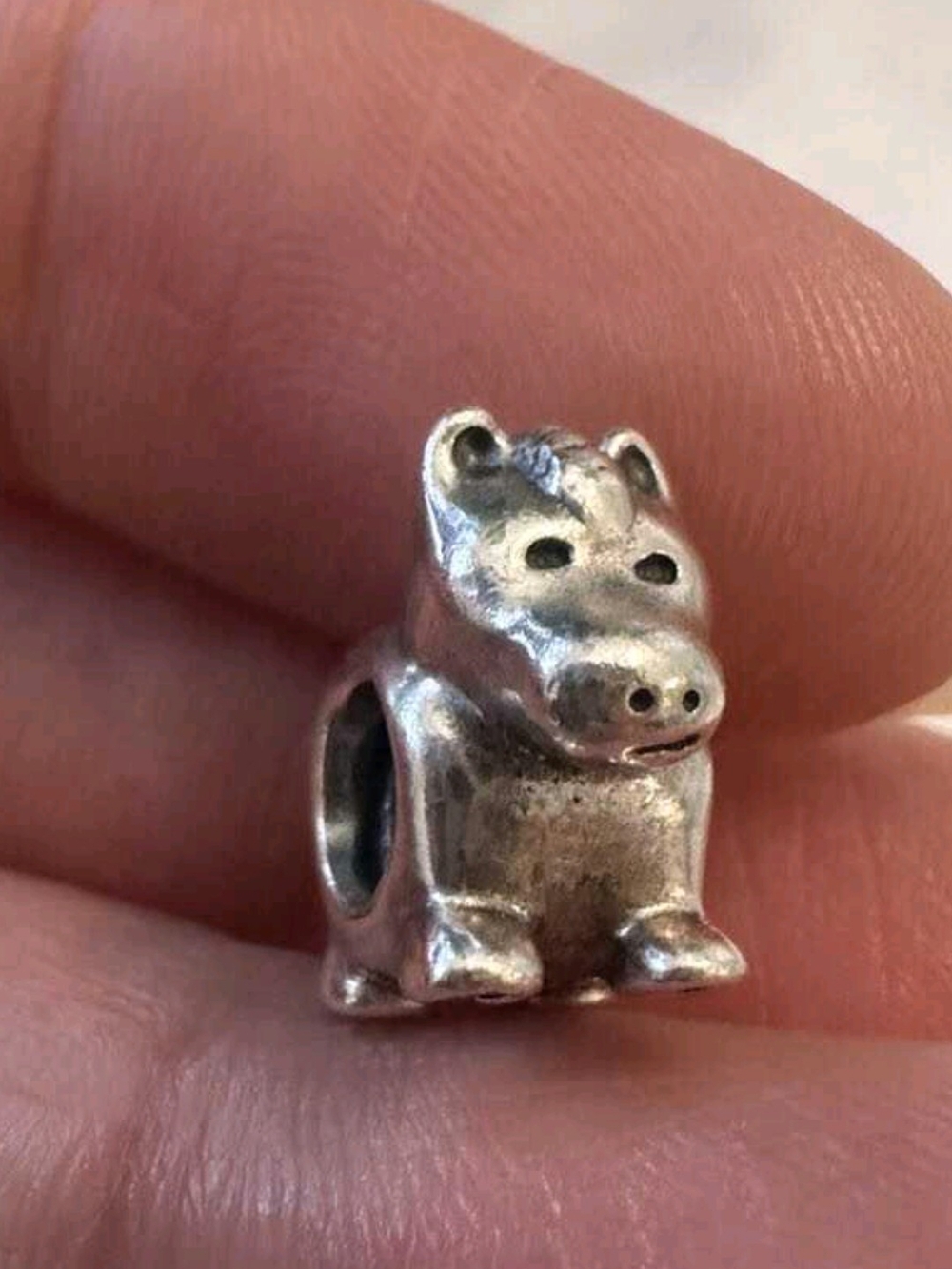 Pandora Silver Horse Pony Charm Bead